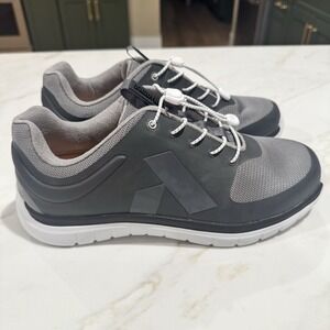 NEW Anodyne Men's 9.5W No. 22 Sport Runner Athletic Shoes Sneakers Diabetic Gray